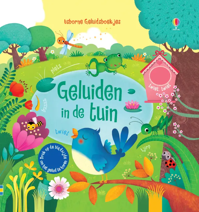 Geluidsboekje - Geluiden in de tuin