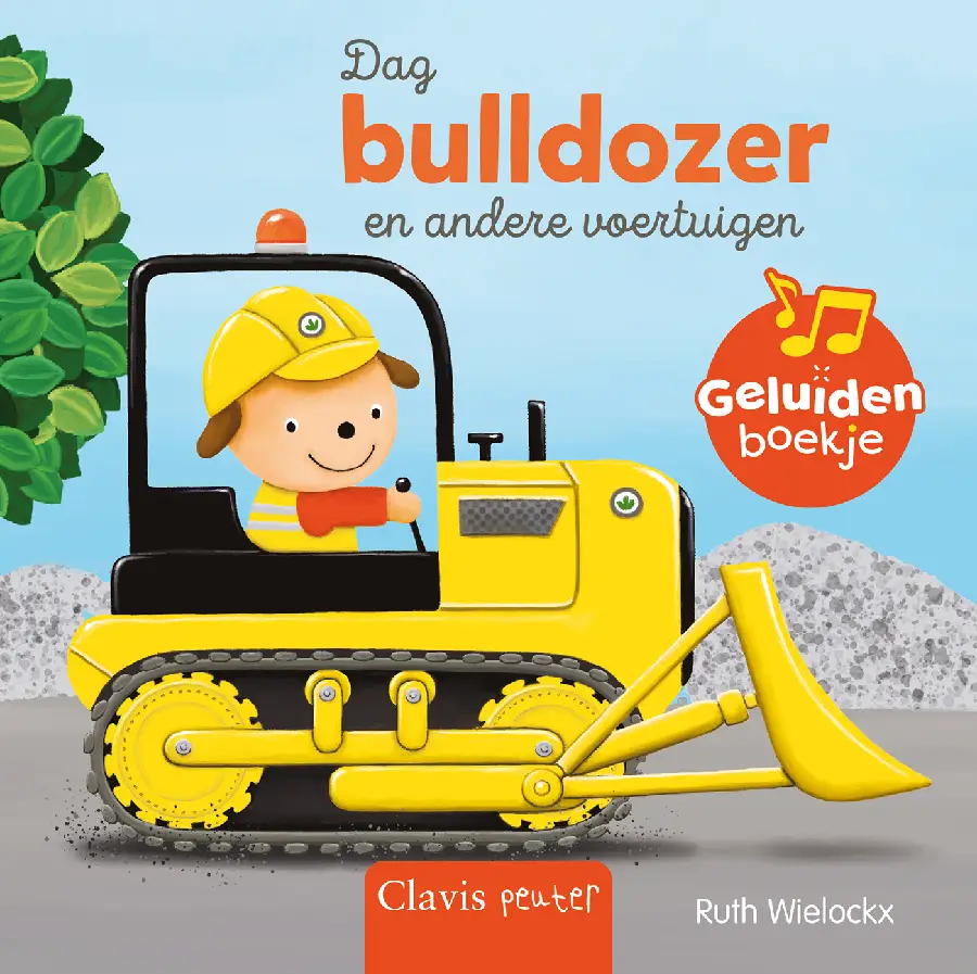 Dag bulldozer en andere voertuigen