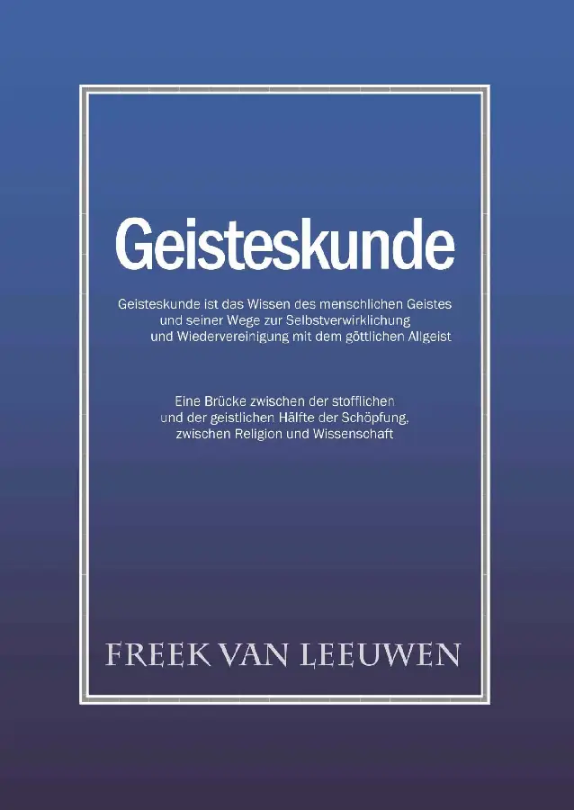 Geisteskunde