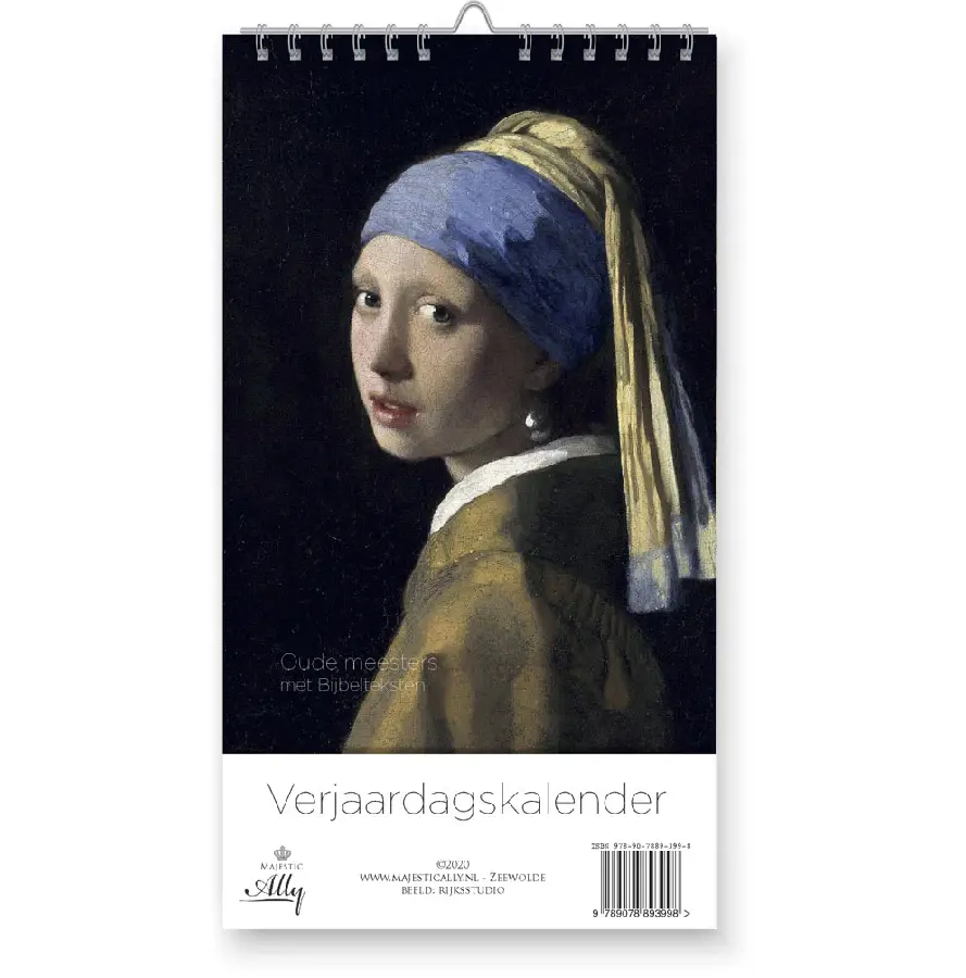 Verjaardagskalender Oude meesters - met Bijbeltekst