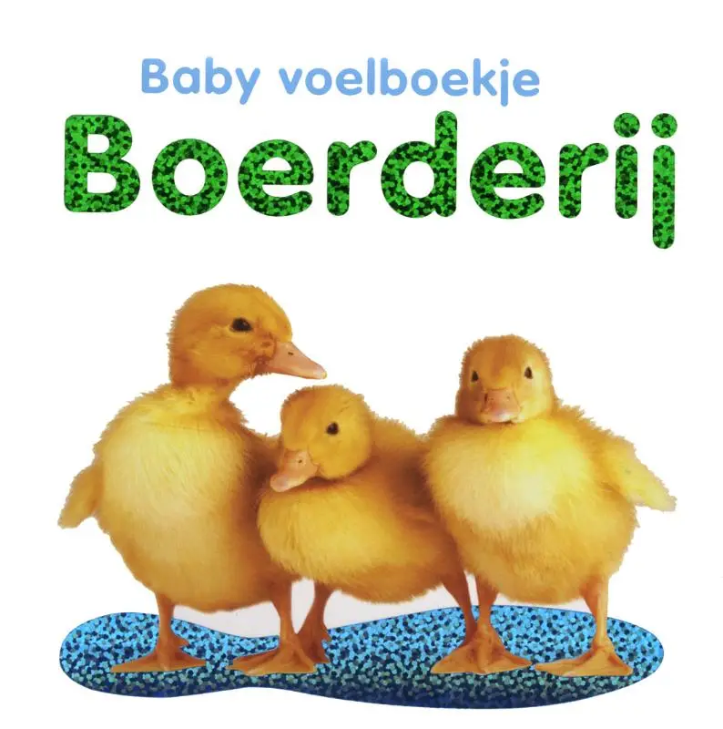 Baby voelboekje boerderij