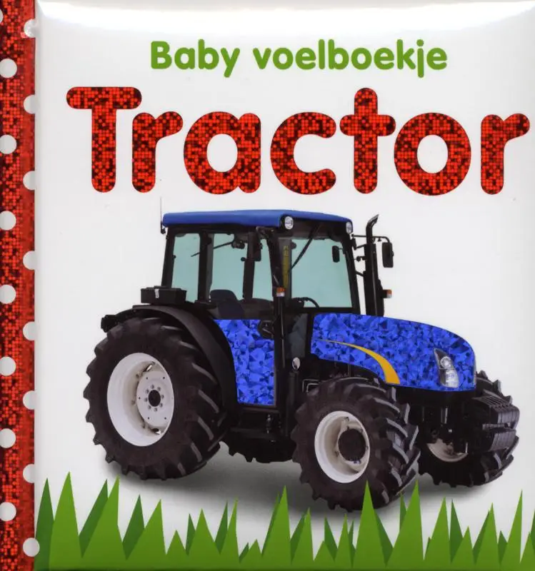 Baby voelboekje tractor
