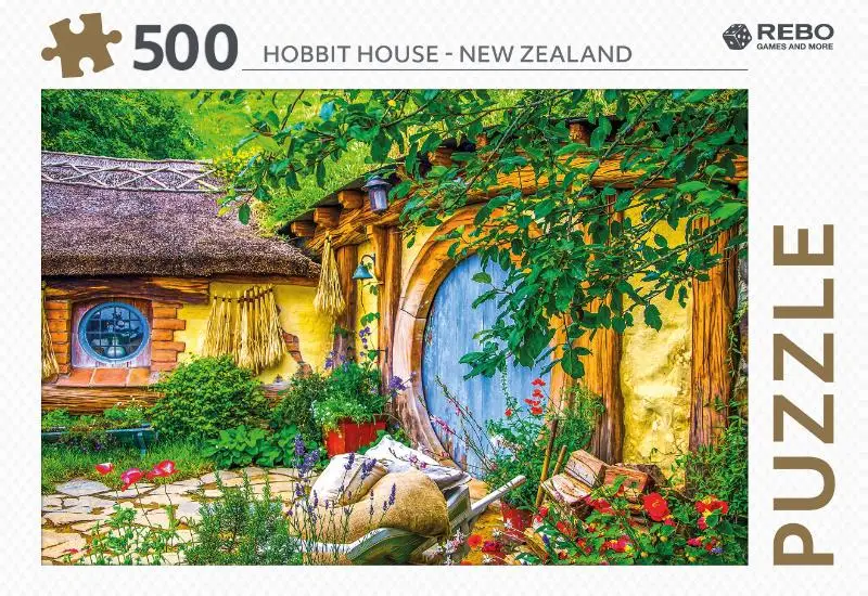 Puzzel 500 Hobbit House