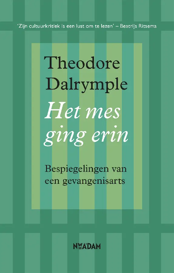 Het mes ging erin
