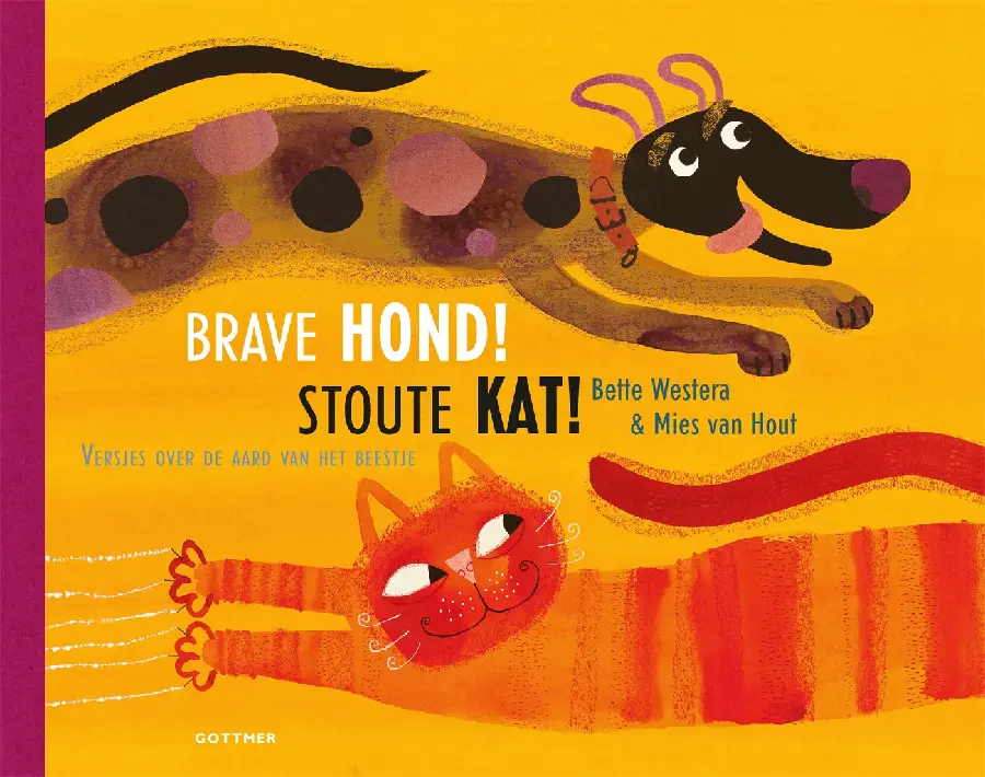 Brave hond! stoute kat!