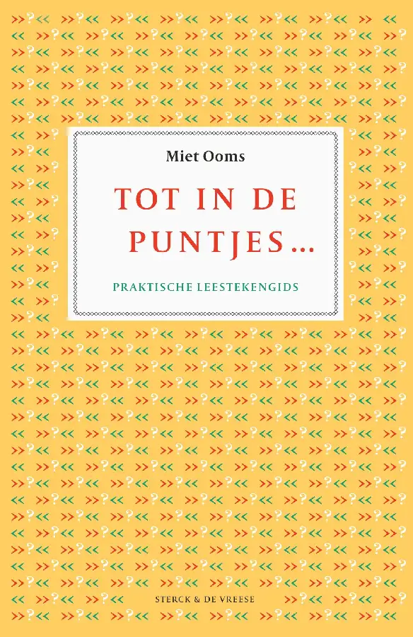 Tot in de puntjes...