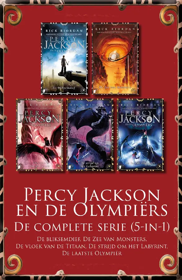 Percy Jackson en de Olympiërs - De complete serie (5-in-1)