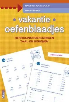 Vakantie oefenblaadjes / herhalingsoefen