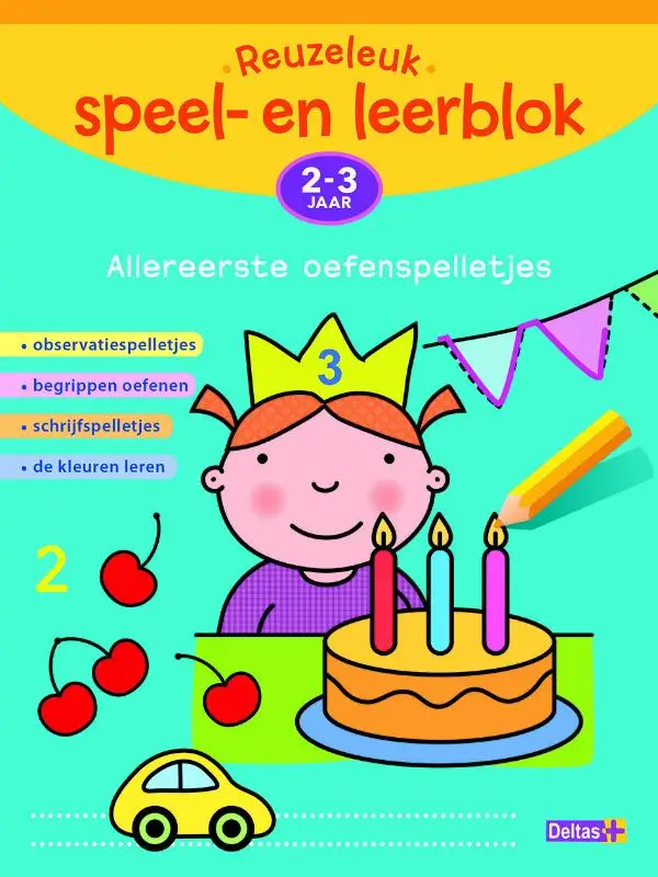 Reuzeleuk speel- en leerblok / 2-3 jaar