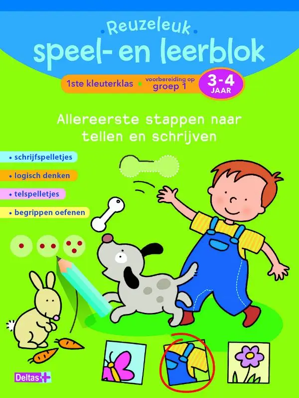Reuzeleuk speel- en leerblok / 1ste kleu