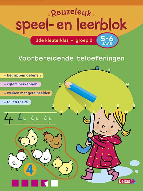 Reuzeleuk speel- en leerblok / 3de kleut