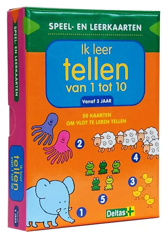 Speel- en leerkaarten - Ik leer tellen v