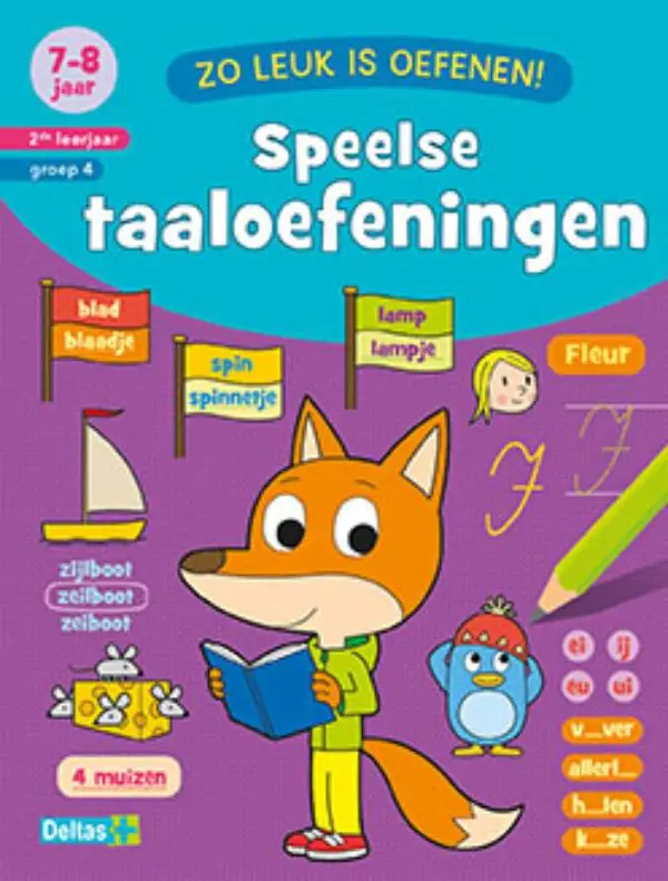 Speelse taaloefeningen / 7-8 jaar 2de le