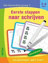 Kaartenset met stift - Eerste stappen naar schrijven (5-6 j.)