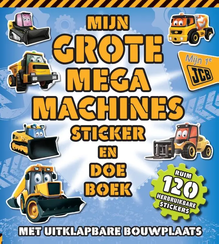 Mijn grote megamachines sticker en doe b